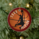 Search for basketball coach christmas tree decorations Slam dunk