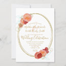 Search for wreath wedding invitations Watercolor floral