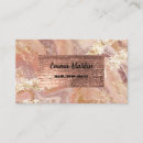 Search for bronze foil business cards Makeup artist