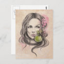 Search for apple blossoms postcards Green