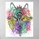Search for tribal wolf art Dog