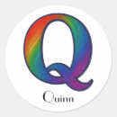 Search for letter q stickers Initial