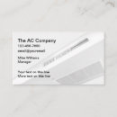 Search for air conditioning business cards Heating