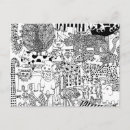 Search for wild animal postcards Black and white