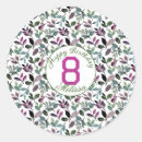 Search for floral name stickers Wildflower