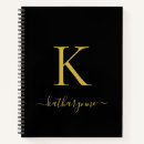 Search for elegant notebooks Monogrammed
