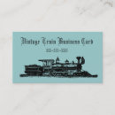 Search for steam engine business cards Vintage