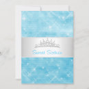 Search for light blue 18th birthday invitations White