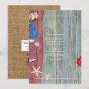 Search for rustic nautical wedding invitations Summer