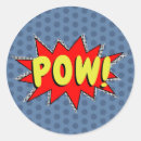 Search for comic pow stickers Zap