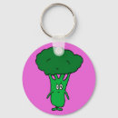 Search for broccoli vegetable key rings Cute