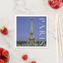 Search for paris napkins Eiffel