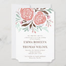 Search for coral rose invitations Pink