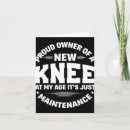 Search for knee replacement get well cards Recovery