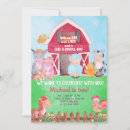 Search for rooster chicken birthday invitations Farm animals