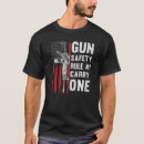 Search for gun safety tshirts Flag