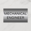 Search for mechanical engineering business cards Grey