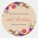 Search for 20th birthday party stickers Elegant