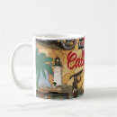 Search for tourist attraction mugs Illustration