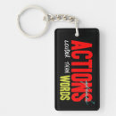 Search for speak key rings Typography