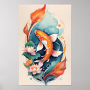 Search for koi fish art Lovers