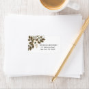 Search for winter rose return address labels Greenery