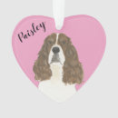 Search for liver christmas tree decorations English springer spaniel