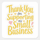 Search for thank you for business stickers Boss