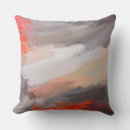 Search for orange abstract cushions Paint