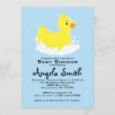 Search for rubber ducky baby shower invitations Gender neutral