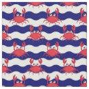 Search for crab fabric Seashore