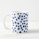 Search for blue polka dot pattern mugs Navy