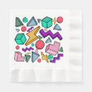 Search for 80s retro napkins Eighties