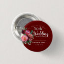 Search for 50th wedding anniversary badges Couple