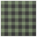 Search for green check fabric Rustic