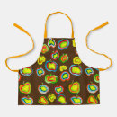 Search for apple fruit aprons Watercolor