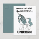 Search for unicorn postcards Whimsical