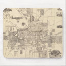 Search for topographic map mousepads Vintage