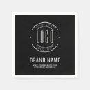 Search for add company logo napkins Minimalist
