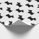 Search for scottie dog wrapping paper Pattern
