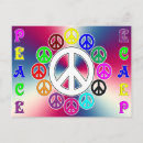 Search for peaceful postcards Retro
