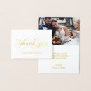 Search for real foil wedding thank you cards Picture