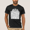 Search for tombstone tshirts Headstone