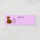 Search for teddy bear business cards Pink
