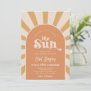 Search for sun baby shower invitations Here comes the sun
