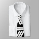 Search for black and white zigzag ties Stripes
