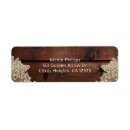 Search for wood lace return address labels Country