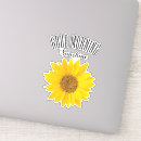Search for bright yellow flower stickers Happy