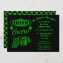 Search for pot luck invitations Four leaf clover