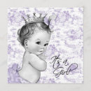 Search for lavender princess baby shower invitations Vintage